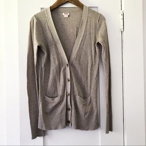 Mossimo Supply Co. Taupe Cardigan